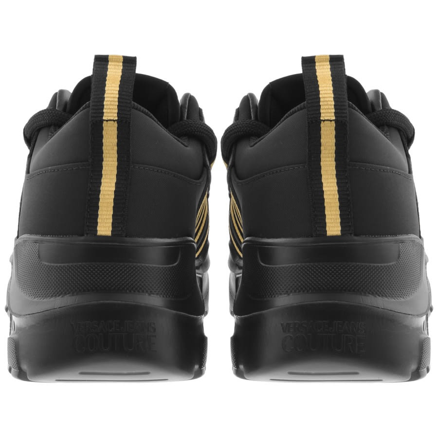 Alternative Image for ProductVersace Jeans Couture Logo Trainers Black2